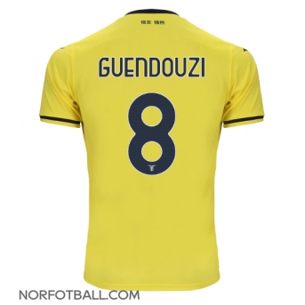 Billige Fotballdrakt Lazio Matteo Guendouzi #8 Replika Bortedrakt 2024-25 Kortermet